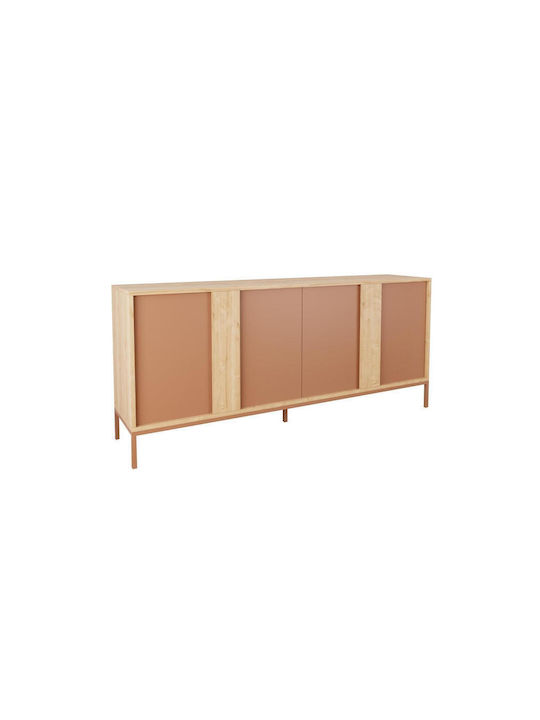 Μπουφές από Μέταλλο Καφέ 180x40x80cm