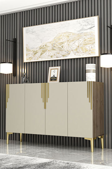 Буфет Дървен Кафяв 120x31.5x75см
