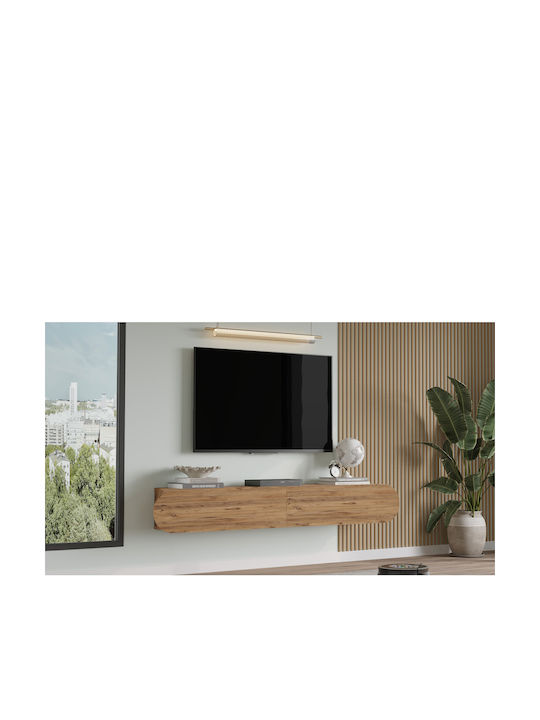 Beige TV Stand L180xD31xH30cm