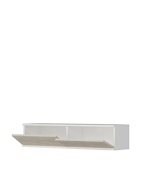 TV-Ständer Weiß M120xP30xH26cm