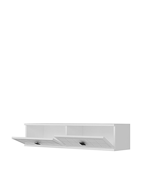 Stand TV Alb L120xA30xÎ26cm