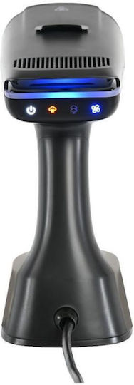 IQ Aparat de Curățat cu Aburi pentru Haine de Mână 1400W cu Rezervor de 270ml Negru