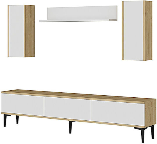 Έπιπλο TV Επιδαπέδιο Καφέ 180x30x41εκ. Έπιπλο TV Επιδαπέδιο Καφέ 180x30x41εκ.
