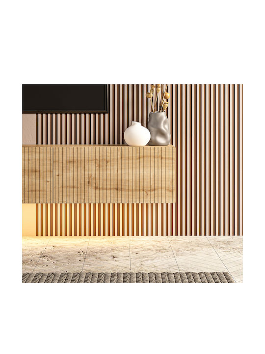 TV-Ständer mit LED-Beleuchtung Braune M180xT31xH28cm