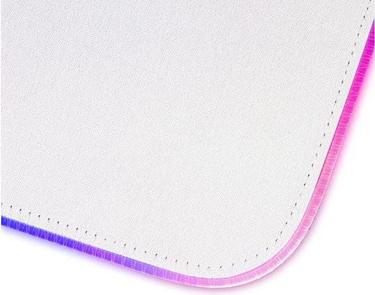 Deltaco GAM-079 Mauspad XXL (900mm) mit RGB-Beleuchtung Weiß