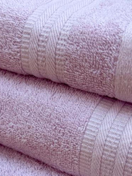 Linea Home Πετσέτα Προσώπου Monde 50x90εκ. Bambaki Βάρους 480gr/m²