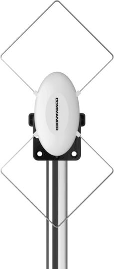 Commander Inex-200pas Εσωτερικη Εξωτερικη Κεραια Τηλεορασης