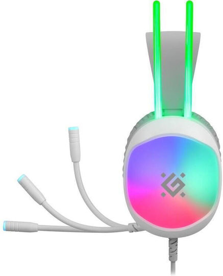 Defender Eclipse On Ear Gaming Headset με σύνδεση USB Λευκό