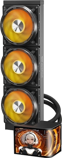 Darkflash UV360 Υδρόψυξη AIO CPU με 3 Ανεμιστήρες 120mm και ARGB Φωτισμό