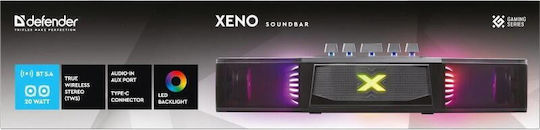 Defender 65129 Ηχεία Υπολογιστή 2.0 με Bluetooth και Ισχύ 20W Μαύρα