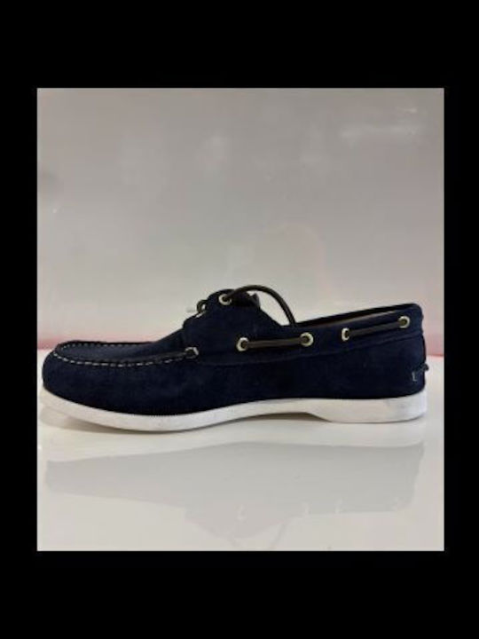 820 Suede Ανδρικά Μοκασίνια σε Μπλε Χρώμα
