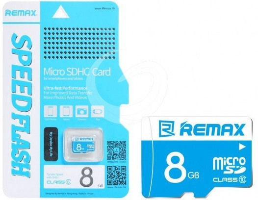 Remax microSDHC 8GB Class 10