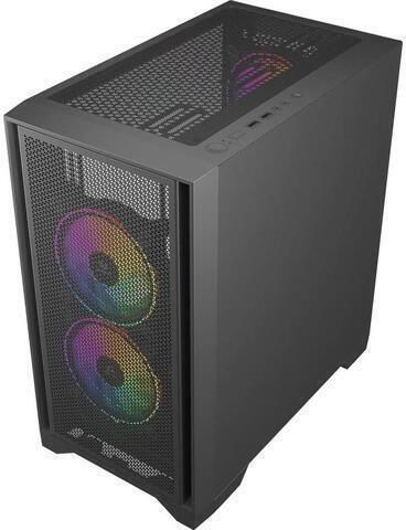 Redragon Paktis 2 GC-540 Gaming Мини Кула Кутия За Компютър Със Страничен Прозорец И ARGB Осветление Черна