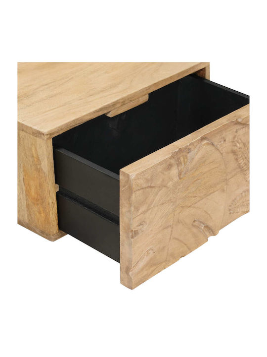 Wooden Brown Bedside Table 40x30x20cm