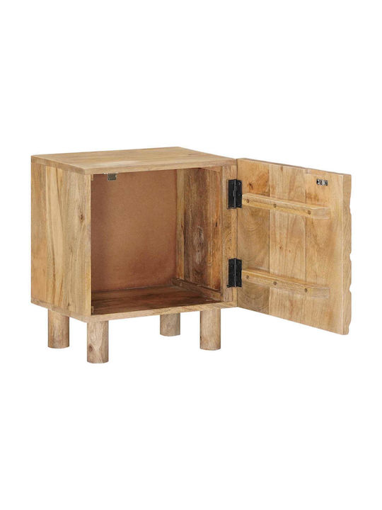 Wooden Brown Bedside Table 40x30x45cm