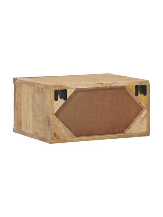 Wooden Brown Bedside Table 40x30x20cm