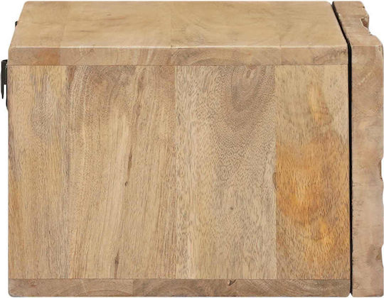 Nachttisch Aus Holz Braun 40x30x20cm