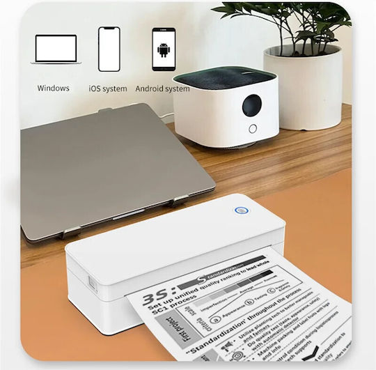 A401 Ασπρόμαυρος Εκτυπωτής Θερμικός με Mobile Print