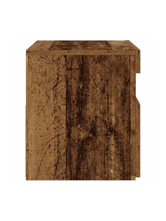 Wooden Brown Bedside Table 60x35x40cm