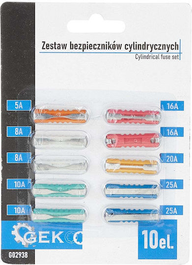 Комплект за безопасност на цилиндри 10 части Geko G02938