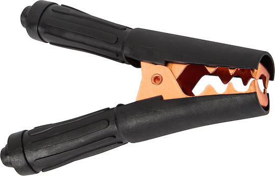 XTREME Κροκοδειλακια DM-711 Κροκοδειλάκια 400A Μεγάλα με Μόνωση Μαύρο/Κόκκινο 2τμχ