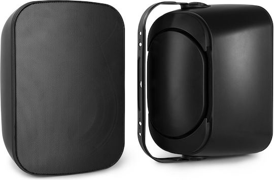 Power Dynamics BD65 Wand-Installationslautsprecher mit Bluetooth Paar 20x28.5x19.5cm Schwarz