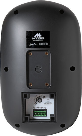 Modern Acoustics Παθητικό Επιτοίχιο Ηχείο 30W (Τεμάχιο) Μαύρο