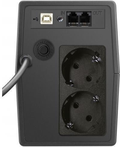 Spacer SPUP-800D-LIT01 UPS Line-Interactive 800VA 480W με 2 Schuko Πρίζες