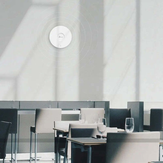 TP-LINK EAP770 v1 WiFi Mesh Network Access Point Wi‑Fi 7 Tri Band (2.4 & 5 & 6GHz) White
