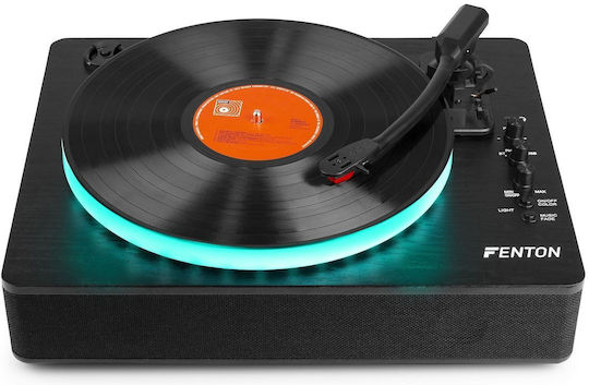 Fenton RP162LED 102.123 Πικάπ με Προενίσχυση και Ενσωματωμένα Ηχεία Μαύρο