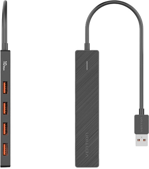 Vention USB-Hub 4 Anschlüsse USB 3.2 mit USB-A Anschluss