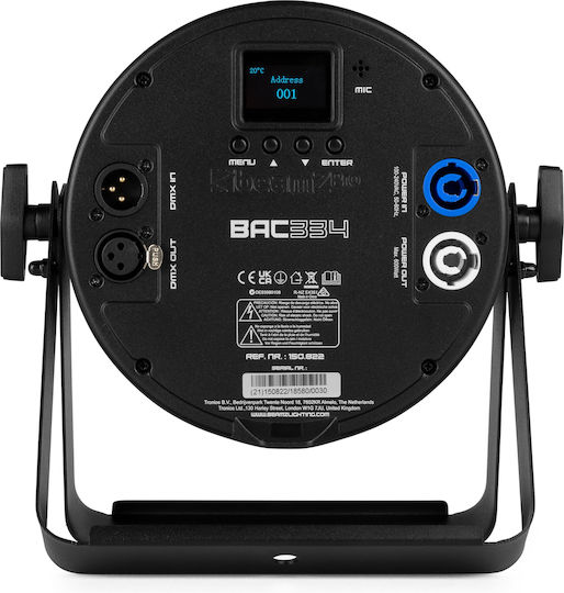 BeamZPro Προβολέας Beam LED PAR Μπλε / Κόκκινο / Πράσινο / Amber / UV
