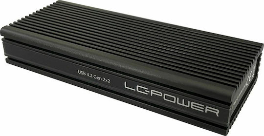 LC-Power Case for Hard Drive M.2 PCI Express with Connection Type-C