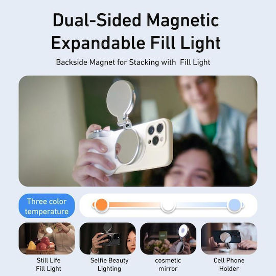 F05 Magnetic Selfie RGB Ring Light