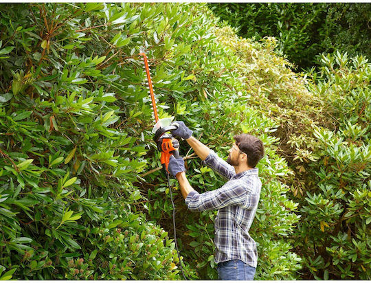 Black & Decker Electric Hedge Trimmer 500W with Blade 55cm BEHTS401