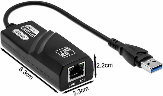 Andowl Q-C28 Αντάπτορας Δικτύου USB με Ενσύρματη Σύνδεση Gigabit Ethernet