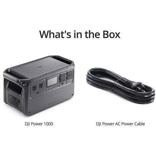 DJI Power 1000 Mini Power Station 1008Wh
