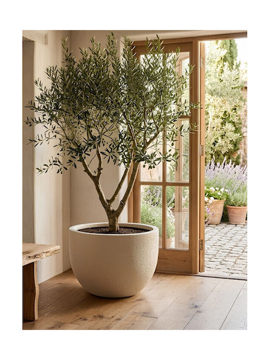 Harmony Mylos White Flower Pot 55x55x36.5cm