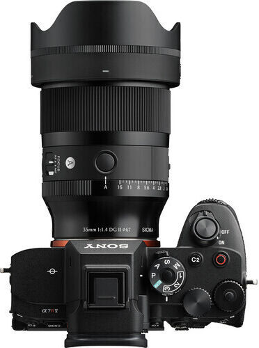 Sigma Full Frame Φωτογραφικός Φακός 35mm F/1.4 DG II Art Wide Angle για Leica L Mount Μαύρος