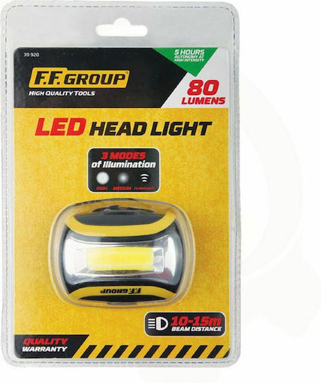 FFG Φακός Κεφαλής LED με Μέγιστη Φωτεινότητα 80lm