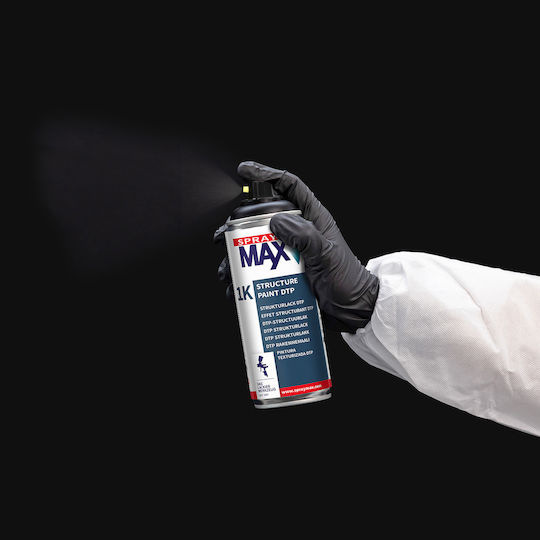 Spray Paint With Brushed Finish Effect Black 400ml