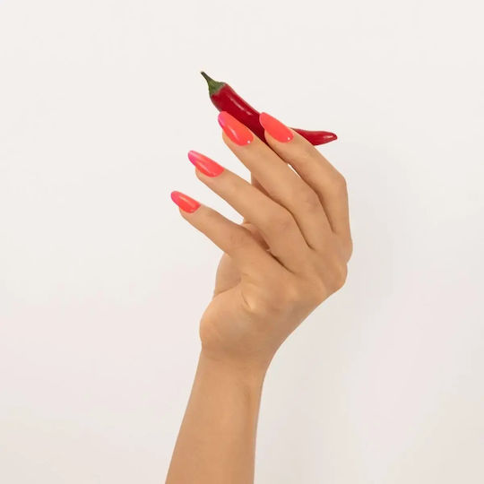 980 Semilac UV Гел Лак Jelly Chili 7 Мл