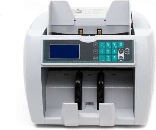 ICS SE-8030 Καταμετρητής Χαρτονομισμάτων Μικτής Καταμέτρησης με Ταχύτητα 1900/min & UV| MG| IR Ανίχνευση Πλαστών