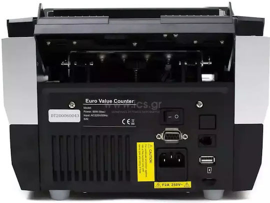 Double Power DP-6500 Καταμετρητής Χαρτονομισμάτων με Ταχύτητα 1000/min & UV Ανίχνευση Πλαστών