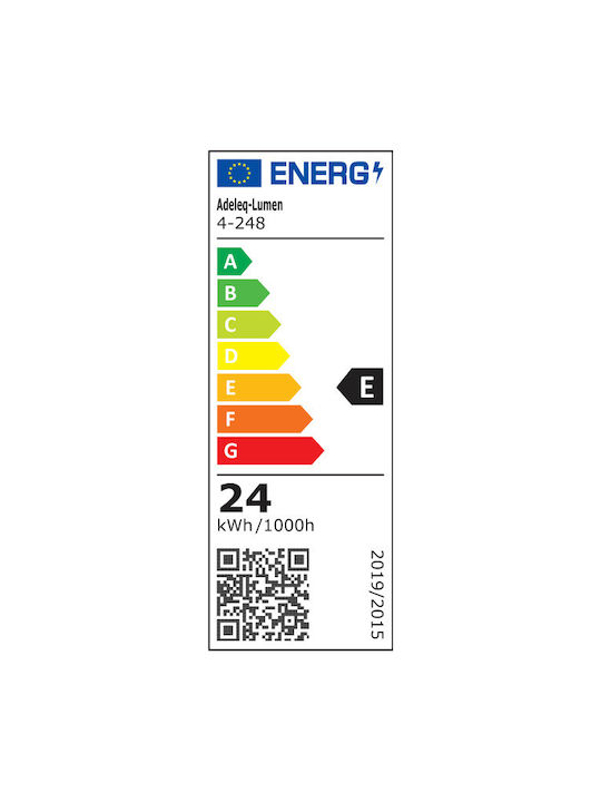 Adeleq Πλαφονιέρα 30εκ. LED