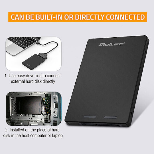 M.2 Ssd Adapter Sata Ngff To Sata Iii 2tb Super Speed 6gb/s Black