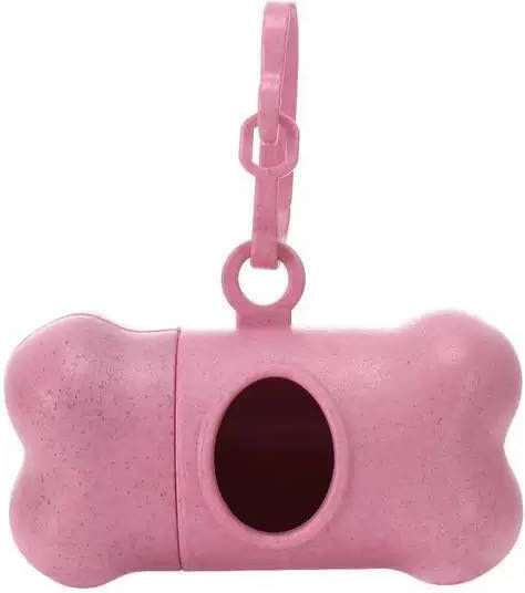 Om Bone Case Dog Excrement Removal Bags Yellow
