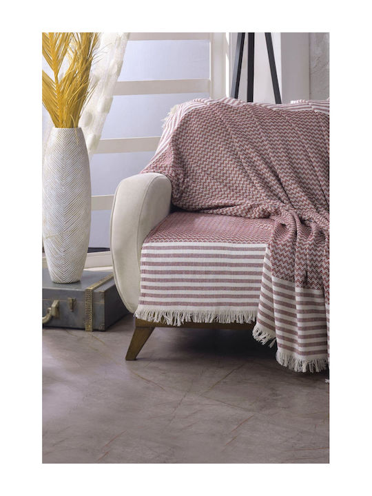 SteweHome Ριχτάρι Πολυθρόνας 180x200εκ. Λιλά