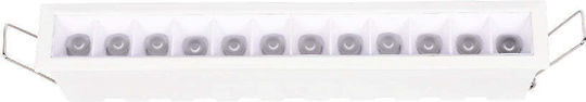 Inlight Single LED Spot in White Color