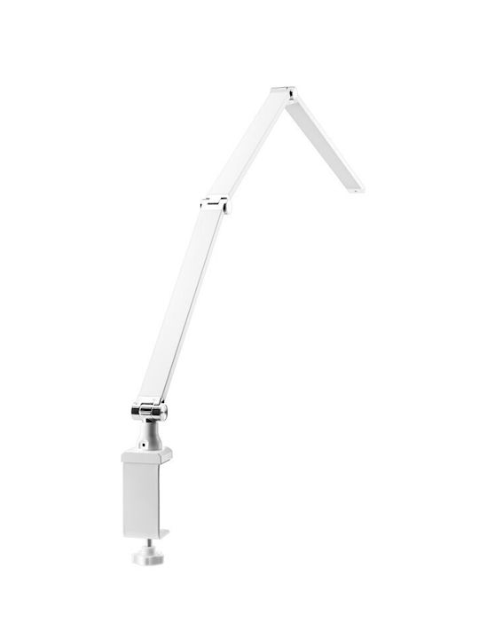 ETA LED Lumină de Birou cu Braț Flexibil în Culoarea Alb